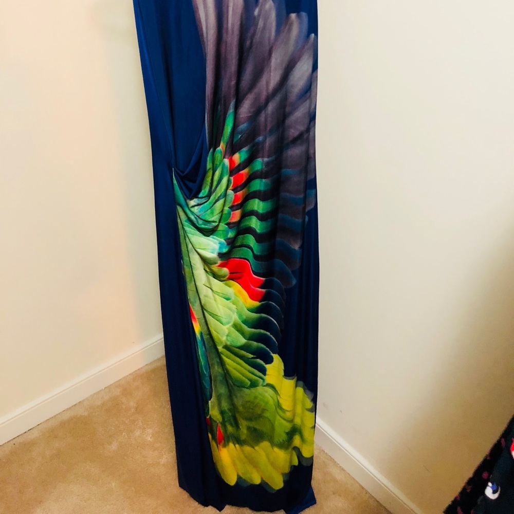 Ted Baker Cobalt Peacock Gown